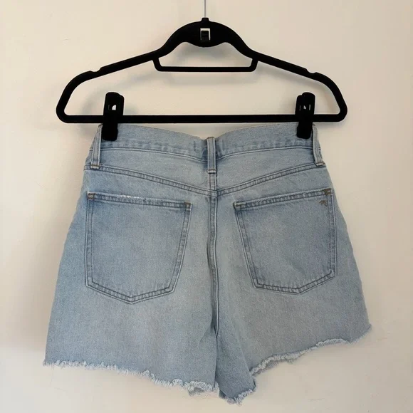 Madewell Ripped Mom Jean Shorts - Picture 4 of 4